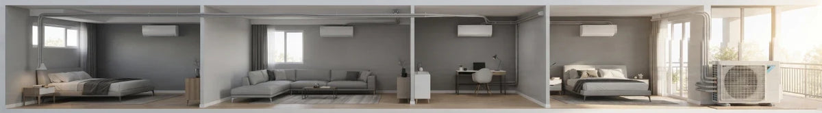Aire Acondicionado Multi Split 4x1